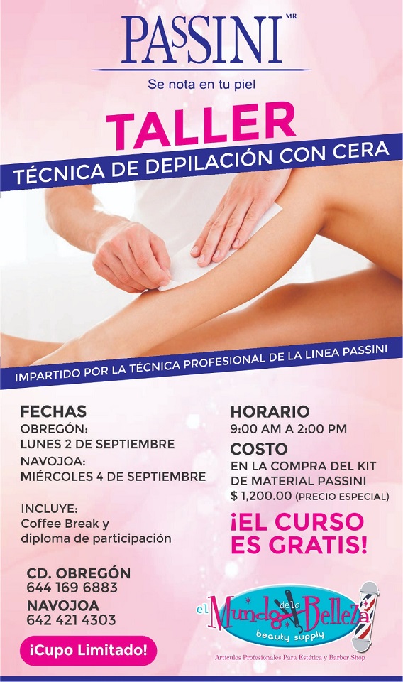 Promoción del evento